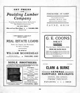 Advertisement Page 018, Paulding County 1905